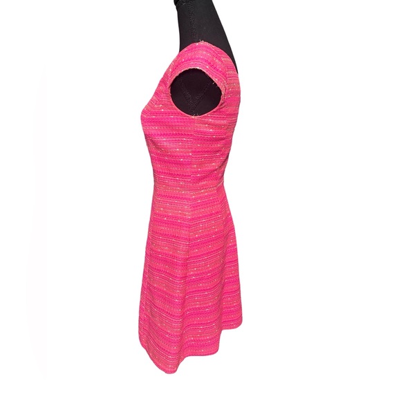 Lilly Pulitzer pink and gold dress size 2 - Picture 4 of 7